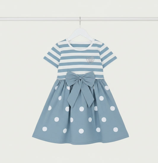 Carolina Blue Cotton Frok