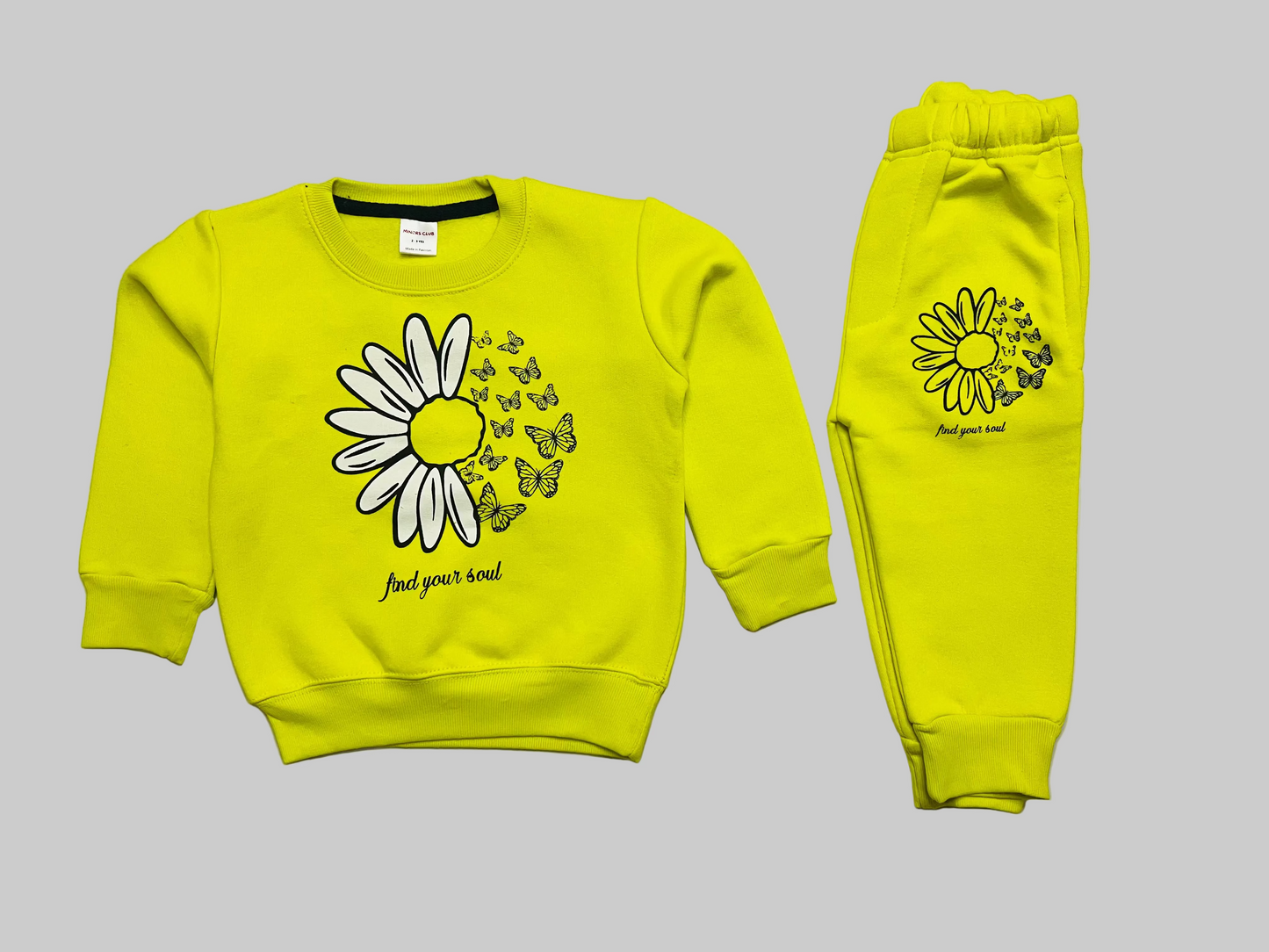 Two-piece Set: Fleece Sweatshirt & SweatPants